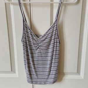 American Eagle Striped Tank Top